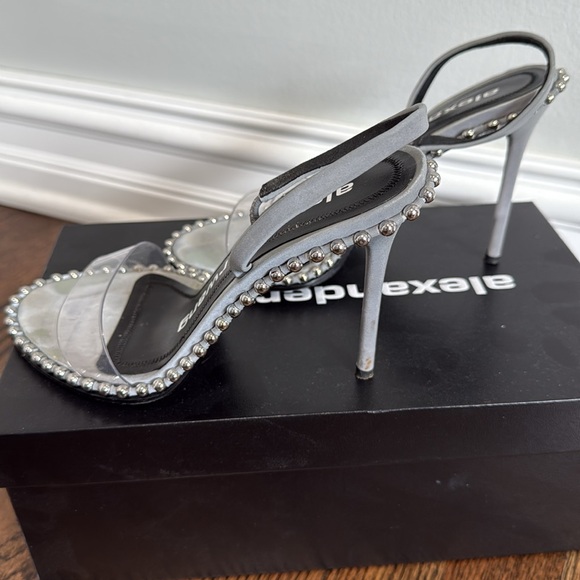 Alexander Wang studded Nova reflective sandal - Picture 5 of 8
